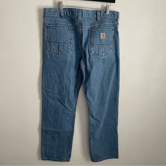 Carhartt Mens Relaxed Fit Jean Size 36 X 32 - Picture 2 of 7